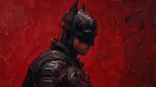 red scene — batman aesthetic desktop wallpaper for MacBook (4K)
