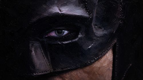 the eye — batman aesthetic desktop wallpaper for MacBook (4K)