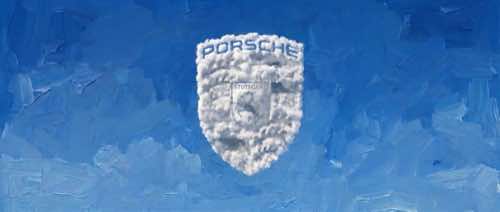 porsche — clouds aesthetic desktop wallpaper for MacBook (4K)