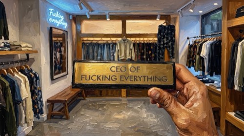 ceo of everything — hustle aesthetic desktop wallpaper for MacBook (4K)