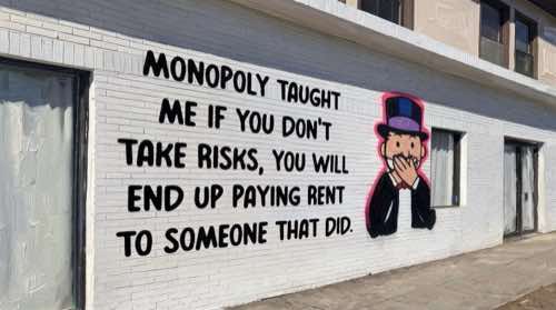 monopoly — loner aesthetic desktop wallpaper for MacBook (4K)