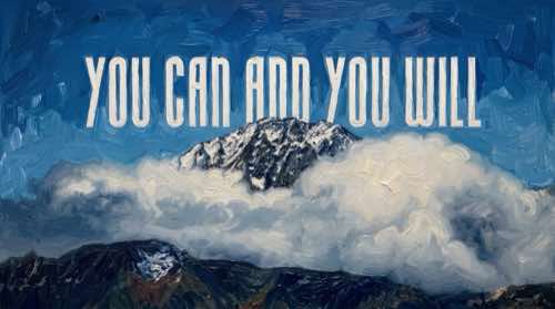 you can and you will — loner aesthetic desktop wallpaper for MacBook (4K)
