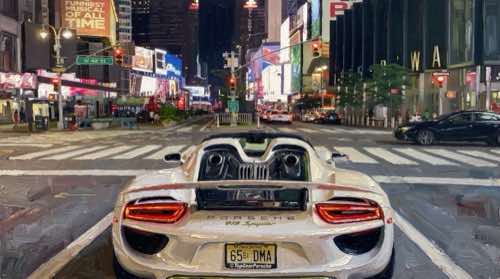918 spyder — motors aesthetic desktop wallpaper for MacBook (4K)