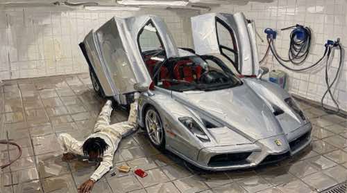 ferrari enzo — motors aesthetic desktop wallpaper for MacBook (4K)