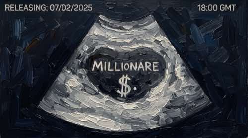 millionaire — money talks aesthetic desktop wallpaper for MacBook (4K)