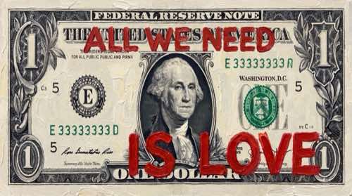 all we need is love — nonchalant aesthetic desktop wallpaper for MacBook (4K)