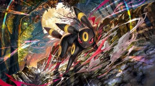 umbreon — pokémon — complete aesthetic desktop wallpaper for MacBook (4K)