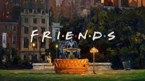 friends — series aesthetic desktop wallpaper for MacBook (4K)