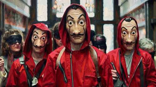 la casa de papel — series aesthetic desktop wallpaper for MacBook (4K)